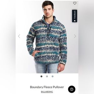 Billabong men’s fleece pullover